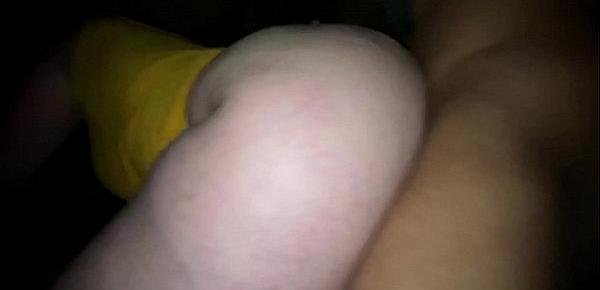  2 fat ass milfs get banged out in some random dudes backyard by 2 pornstars (instagram @lastlild)